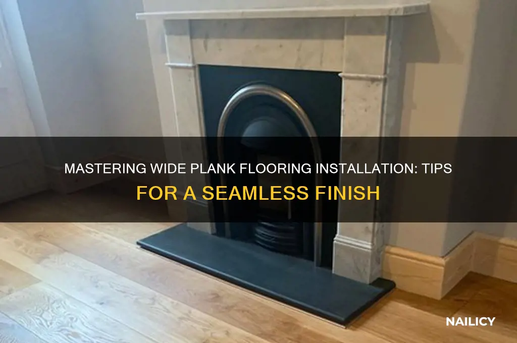 how to nail down wide plank flooring