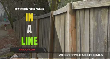 Mastering Straight Fence Lines: Tips for Nailing Pickets Perfectly