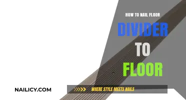 Mastering Floor Divider Installation: Securely Nail It to Your Floor