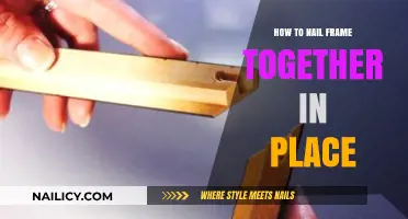 Mastering In-Place Framing: Tips to Securely Nail Frames Together