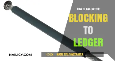 Master Gutter Blocking: Securely Nail to Ledger in Simple Steps