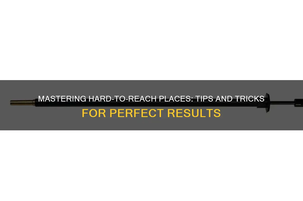 how to nail hard to reach place