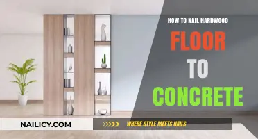 Mastering Hardwood Flooring: A Guide to Nailing Over Concrete Surfaces