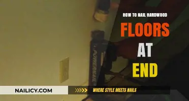 Mastering the Art of Nailing Hardwood Floors at the End