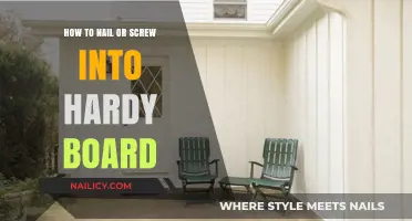 Mastering Hardy Board: Tips for Nailing and Screwing Successfully