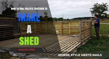 DIY Pallet Shed: Easy Steps to Build with Nailed Pallets