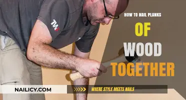 Mastering Woodworking: Techniques to Securely Nail Planks Together