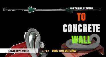 Securely Fastening Plywood to Concrete Walls: A Step-by-Step Guide