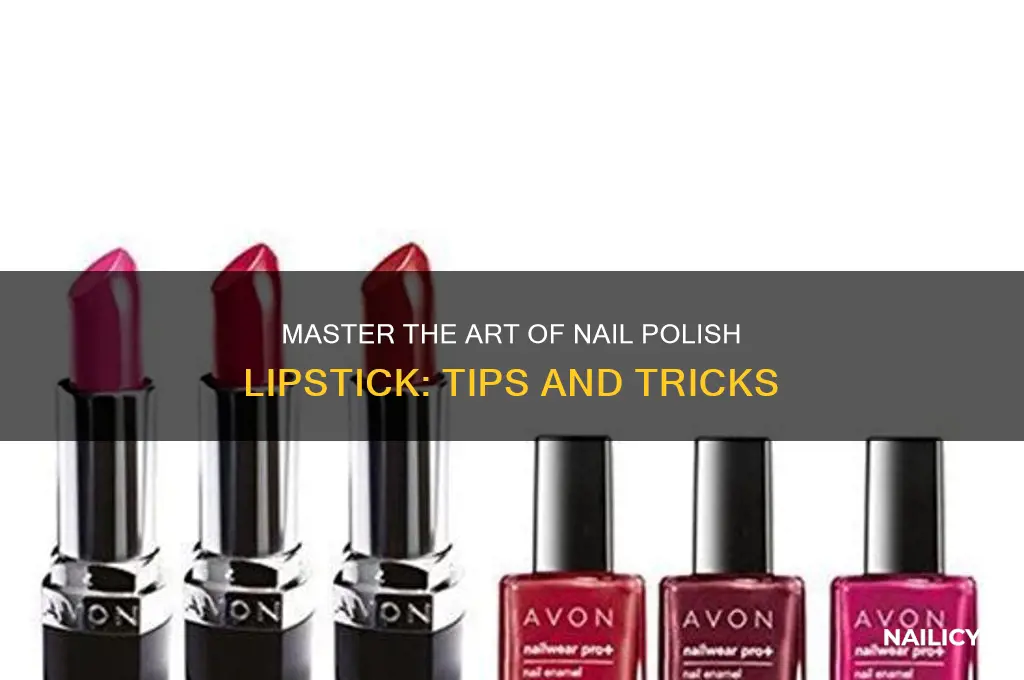 how to nail polish lips