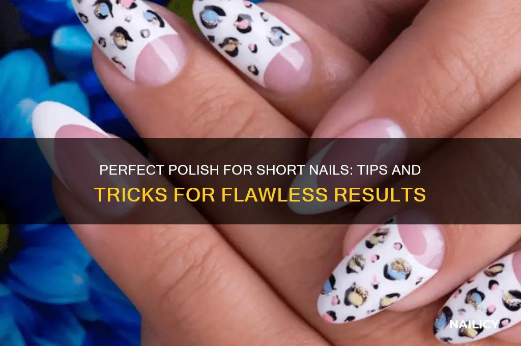 how to nail polish short nails