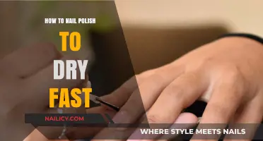 Quick-Dry Nail Polish Hacks: Speed Up Your Manicure Effortlessly