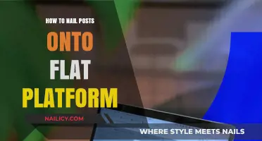 Mastering the Art of Securing Posts to Flat Platforms: A Step-by-Step Guide