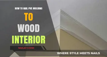 Nail PVC Molding to Wood Interiors: A Step-by-Step Guide
