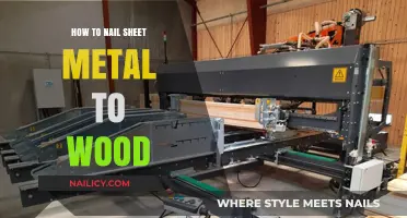 Mastering Sheet Metal Installation: Tips for Nailing to Wood Securely