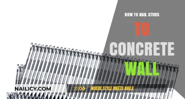 Mastering Stud Installation: A Guide to Nailing Studs on Concrete Walls