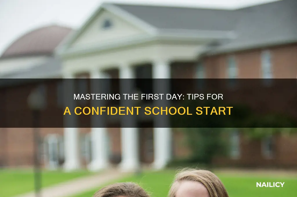 how to nail the first day of school