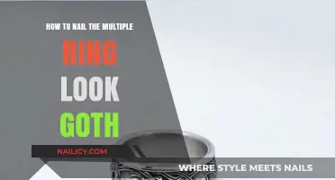 Mastering Gothic Elegance: Styling Multiple Rings for a Bold Look