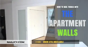 Apartment Wall Hanging: Tips to Securely Nail Without Damage