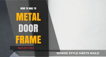 Mastering Metal Door Frame Installation: Tips for Secure and Durable Nailing