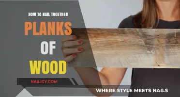 Mastering the Art of Nailing Wood Planks Together Seamlessly