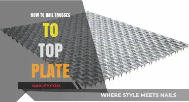 Mastering Truss Installation: Nailing Techniques for Secure Top Plate Connections