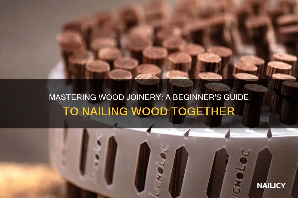 how to nail two pieces of wood together