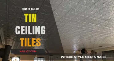 Mastering Tin Ceiling Installation: Tips for Perfectly Nailing Up Tiles