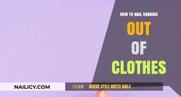 Effective Tips to Remove Nail Varnish Stains from Clothes Easily