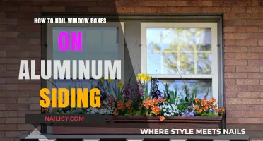 Securely Mounting Window Boxes on Aluminum Siding: A Step-by-Step Guide