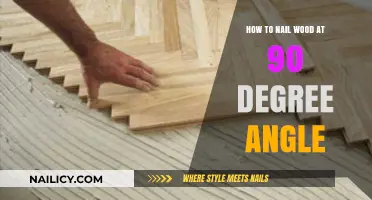 Mastering the 90-Degree Nail: A Guide to Perfect Wood Joinery