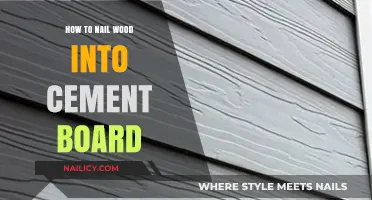 Mastering the Art of Securing Wood to Cement Board: A Step-by-Step Guide