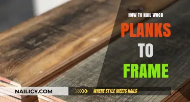 Mastering Woodworking: Techniques for Nailing Planks to Frames Perfectly