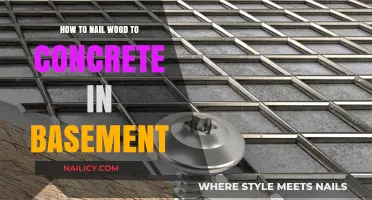 Securely Fastening Wood to Concrete in Your Basement: A Step-by-Step Guide