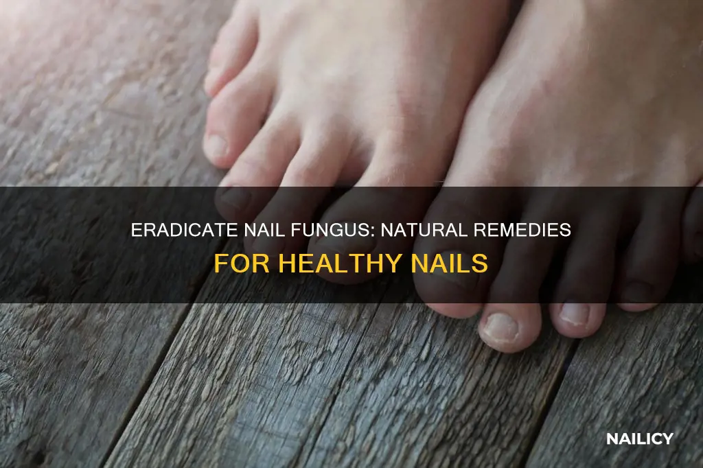 how to naturally remove nail fungus