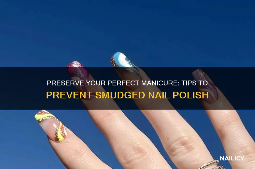 how to not ruin your nail polish