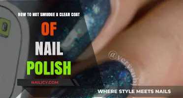Prevent Smudges: Tips for Perfect Clear Coat Nail Polish Application