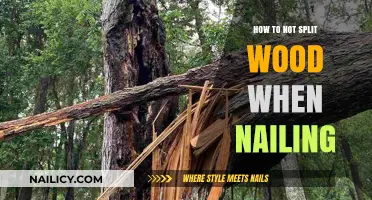 Prevent Wood Splitting: Essential Nailing Techniques for Flawless Results