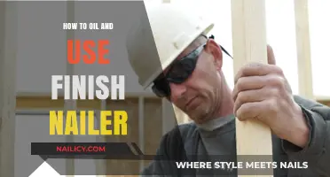 Mastering the Art of Oiling and Using a Finish Nailer