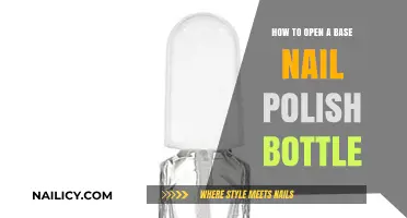 Mastering the Art: Effortlessly Open Your Base Nail Polish Bottle