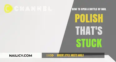 Quick Fix: Unsticking Your Nail Polish Bottle in Simple Steps