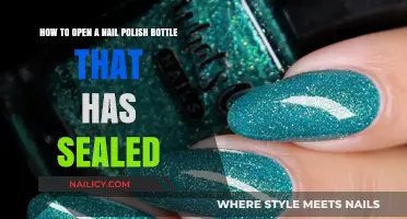 Quick Fix: Unsealing Stubborn Nail Polish Bottles with Ease