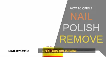 Unlocking Nail Polish Remover: Easy Steps to Open the Container