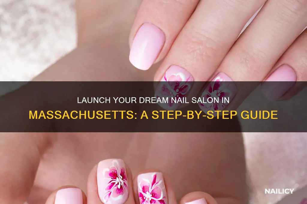 how to open a nail salon in massachusetts