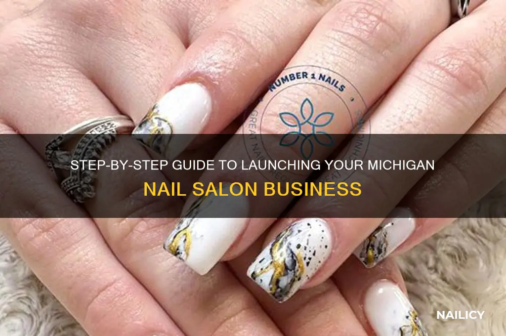 how to open a nail salon in michigan