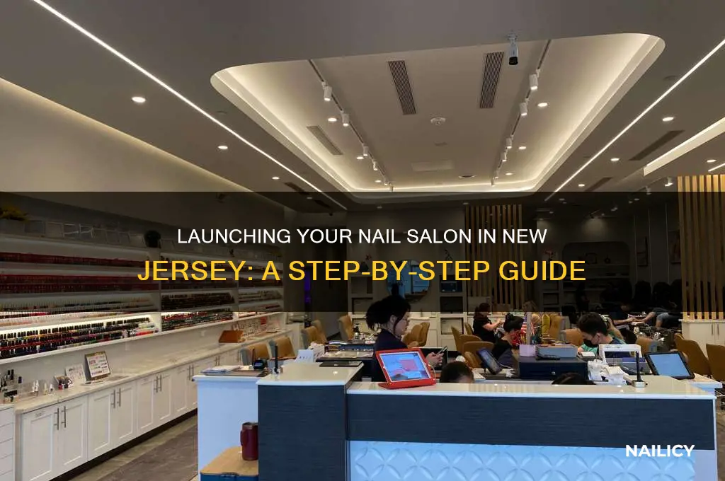how to open a nail salon in new jersey
