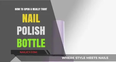 Easy Tricks to Open Stubbornly Tight Nail Polish Bottles