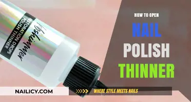 Revive Thick Nail Polish: Easy Steps to Open and Use Thinner