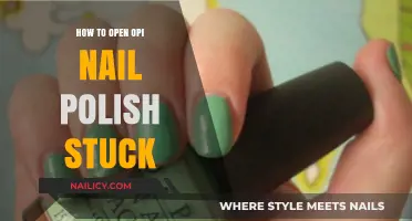 Quick Fix: Unsticking Your OPI Nail Polish Bottle Effortlessly
