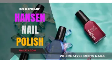 Effortlessly Open Sally Hansen Nail Polish: Quick and Easy Tips