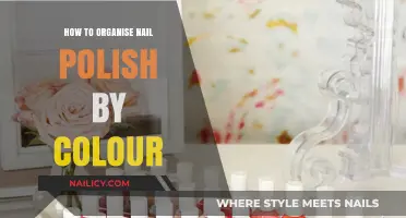 Organize Your Nail Polish Collection: A Colorful Guide to Sorting